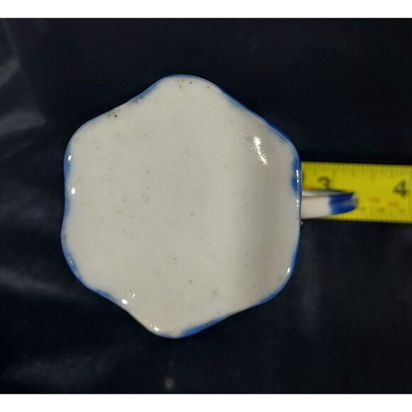 Nippon Hand Painted CHOCOLATE POT Cobalt Blue Gold Florial 12pc Set Antique - Picture 10 of 16